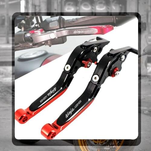 For KAWASAKI NINJA 125 2019 2020 2021 NINJA125 Motorcycle CNC Adjustable Folding Extendable Brake Clutch Levers