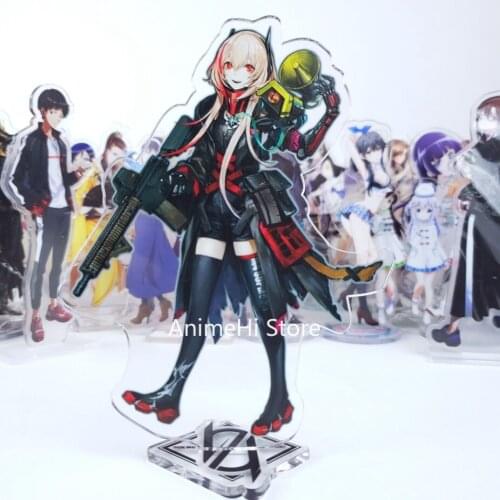 Girls' Frontline action figura Game StG44 MP40 MG42 PPSH-41 Kar98k HK416 acrylic dolls figure toy 15cm