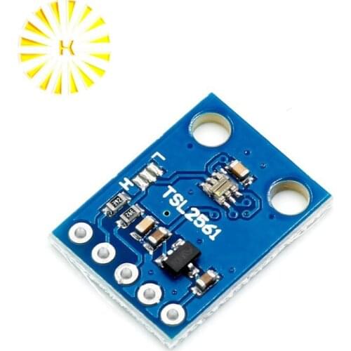 1pcs/lot GY-2561 TSL2561 Luminosity Sensor Breakout infrared Light Sensor module integrating sensor AL Connector