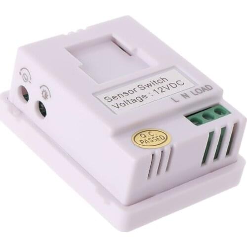 Y1UD DC 12V Save Energy IR Infrared Motion Sensor Automatic Light Lamp Control Switch