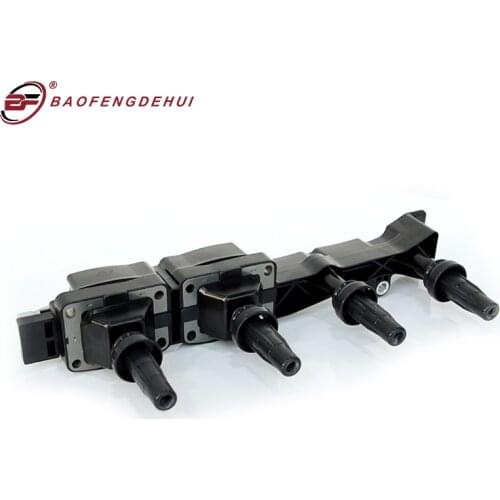 Car Ignition Coil for Peugeot 307 for Elysee 16V for Citroen 1.6 for Beverly Sega Igniton 597099=597080=9636337880=2526182B