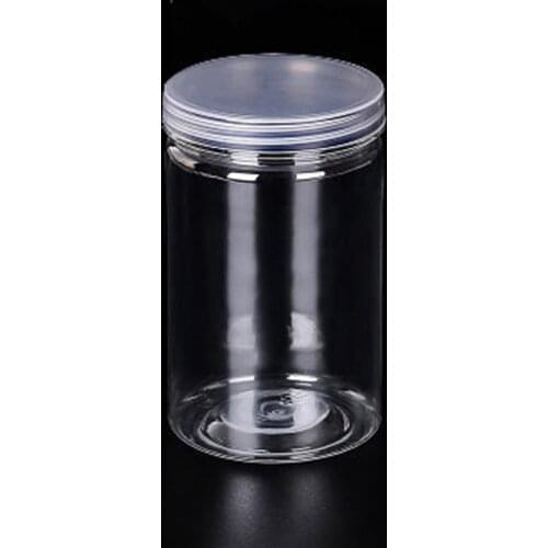 Kitchen Dry Food Storage Bottle Sealing Jar Food Preservation Plastic Fresh Boxes Snack Nut Storage Boxes Organizer Bottle