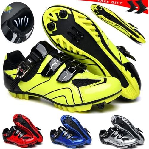 2021 New Style MTB Cycling Shoes Men Breathable Racing Road Bike Shoes Self-Locking Professional Bicycle Sneakers Sports Shoes