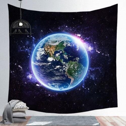 2021 New Earth Tapestry Printed Wall Hanging Tapestry Polyester Tapestry