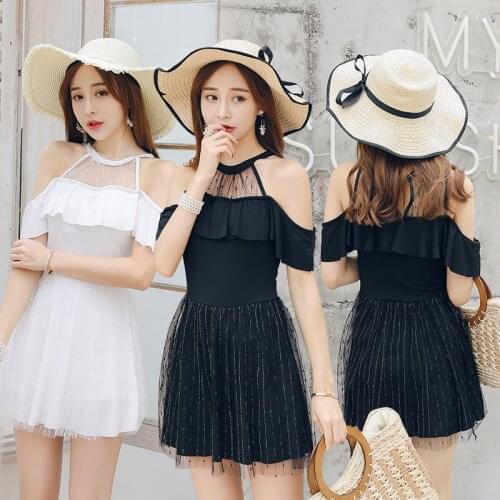 2021 New Sexy Bikini Women Solid Swimwear Short Sleeve Swimsuit Push Up Biquini High Waist Bikinis Korea Bathing Suit Swimskirt