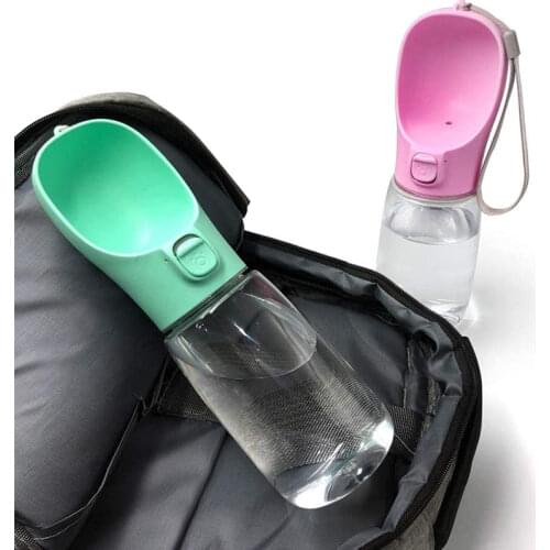 Outdoor Dog Cat Pet Water Fountain Drinking Bowl Portable Accessories Travel Product Automatic Food Feed Dispenser Supplies