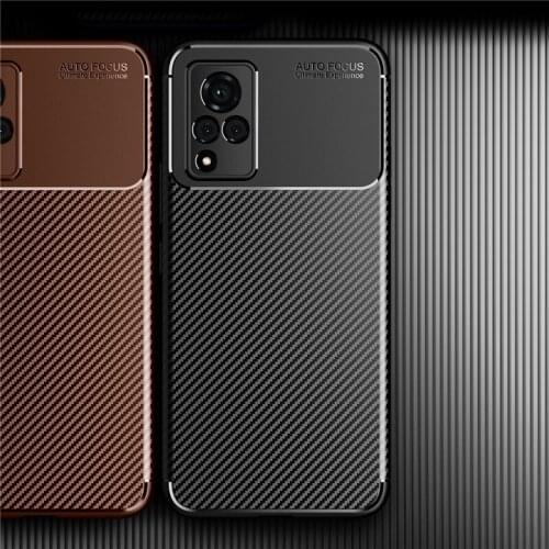 Silicone Bumper For Vivo V21 5G Case For Vivo V21 5G Cover Luxury Slim TPU Shockproof Rubber Protective Phone Cover For Vivo V21