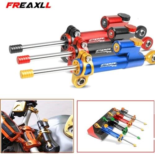 For Honda CBR600RR CBR 600RR RR 2003-2017 Moto CNC Motorcycle Steering Damper Stabilizer Linear Reversed Safety Control Over