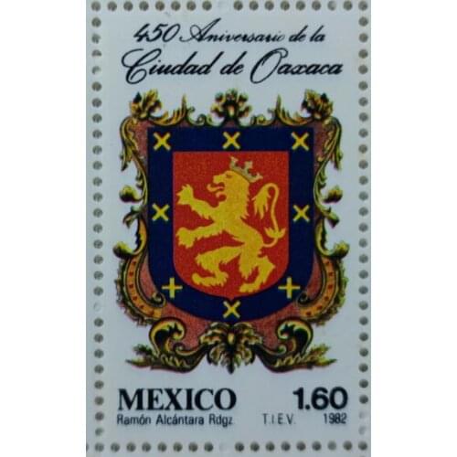 B13 Mexico 1982, Post Stamps Postage Collection