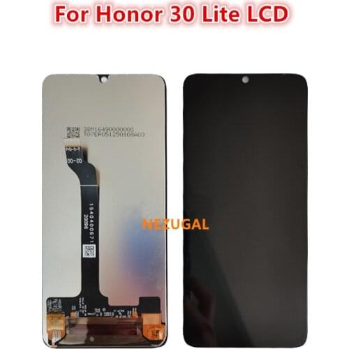 6.5" NEW For Huawei Honor 30 Youth MXW-AN00 Display Touch Screen Digitizer Assembly For Honor 30 Lite LCD Glass Replacement Kits