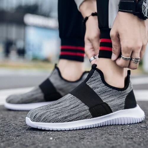 Breathable New men shoes Flying Weaving le Running Shoes Tourist Shoes Leisure Sports Shoes Adult Leisure Shoe 2021 5z