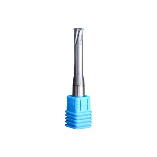 HRC65 metric Single blade milling cutter with carbide thread mill for CNC machining center 4 6 mm