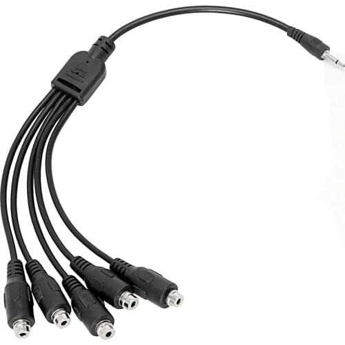 IKOKY for Penis Ring Anal Plug Wire Electric Shock Accessories Electro Stimulation 5 in 1 Adapter Cable Sex Toys for Couple