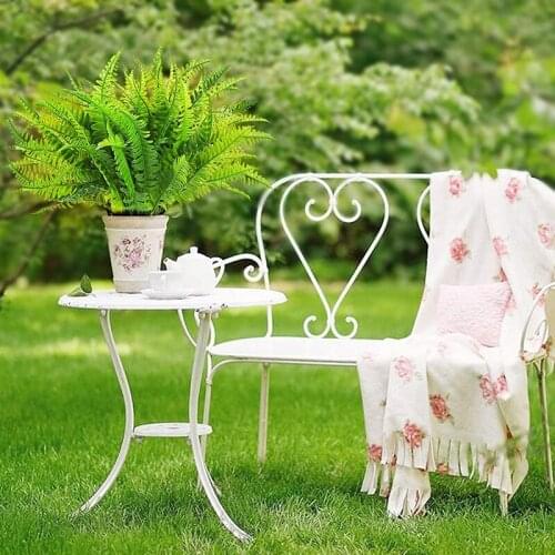 4Pcs Artificial Boston Fern Plants Plastic Artificial Shrubs Greenery for House Outdoor Garden Office Decor SCIE999
