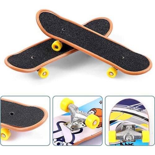 DIY Mini Fingerboard Set with Tools Desktop Skateboard Early Educational Toy for Children Over 3