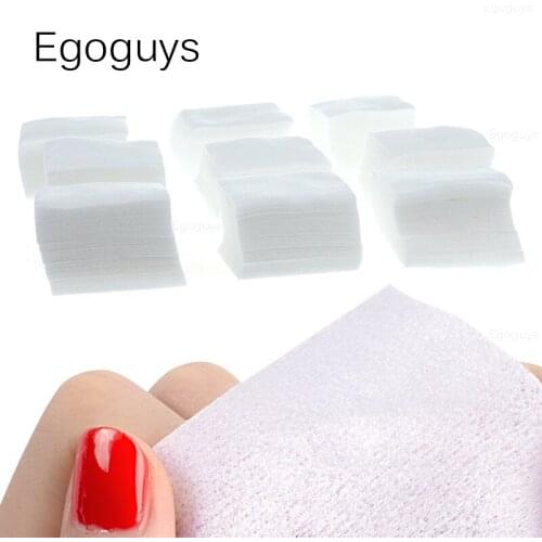Soft Cotton Nail Wipes Tips UV Gel Polish Remover Napkins Eyelash Cleansing Tissue Glue Soak Wiping Paper Cleaner Wiper DIY Tool