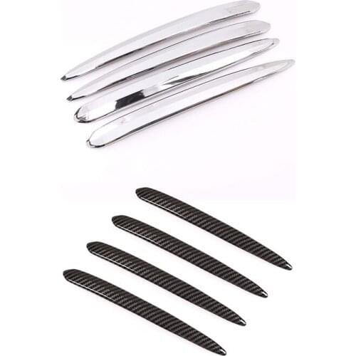 Car Styling Exterior Door Handle Strips Decoration Sticker Trim for BMW 5 Series G30 G38 2018-2021