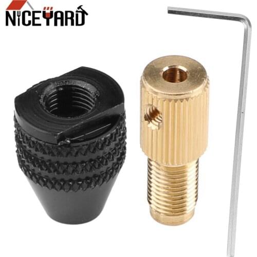 NICEYARD 1 Set Electric Drill Chuck Power Tool Accessories 3.17mm Woodworking Tools Fixing Device Electric Motor Shaft
