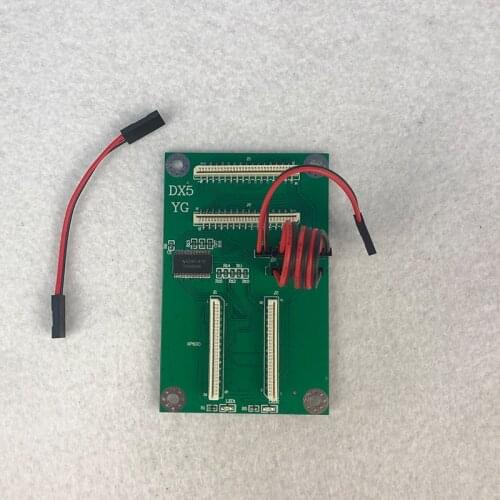 DX5 Printhead Convert Board DX5 Upgrade To XP600 Single Printhead Connector Board Transfer Chip Card