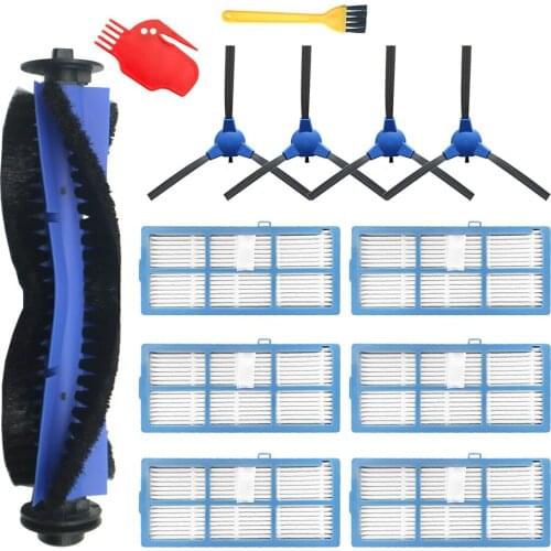 Roll Main brush HEPA Filter Side brush for Coredy R550 R500+ R600 R650 R750 D400 Robot Vacuum Cleaner Mopping Cloth parts
