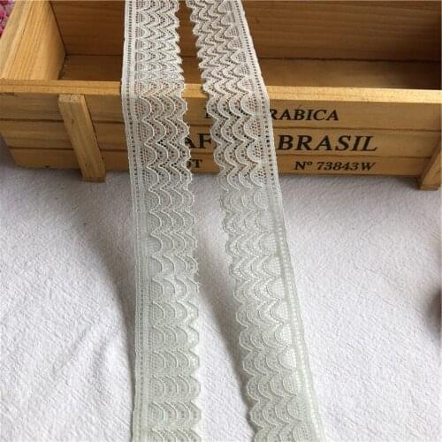 S1192-1 trim lace fabric 2.5cm cotton webbing decoration diy garment sewing accessories