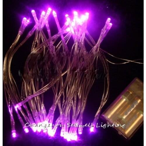 Led star bulb wedding celebration product guide decoration 5m pink battery lamp H279