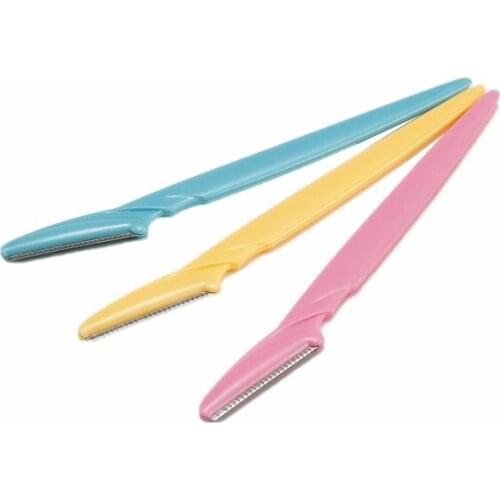 3 pcs/Lot Eyebrow Trimmer Face Eyebrow Hair Shaver Remover Blade Razor Epilator Makeup Beauty Tools For Women