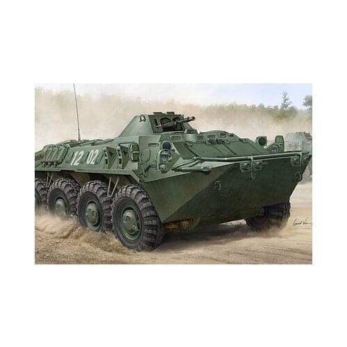 Trumpeter 01591 1/35 BTR-70 APC Late Version Transport Tank Panzer Kit Model TH07000-SMT6