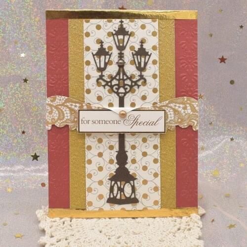 Street Light Metal Cutting Dies for Scrapbooking Album Card Craft Dies Paper Embossing Die Cutting