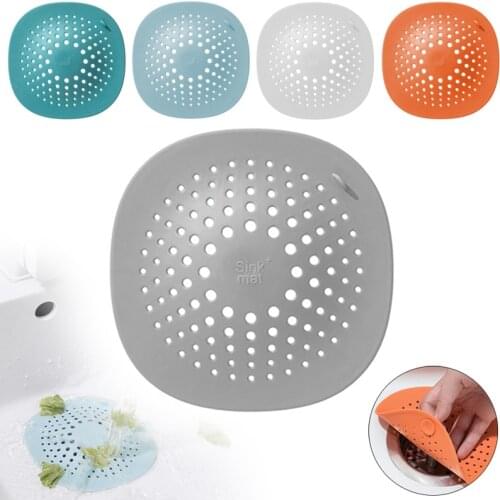 Universal Anti-Clogging Sink Strainer Shower Drain Hair Catcher Stopper Bathroom Floor Drain Cover Household Kitchen Sink Filter