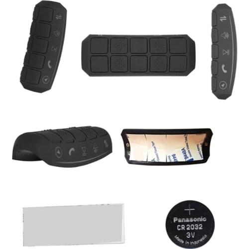 Universal Car Steering Wheel Remote Control 10 Buttons LED Light Up Radio Use DVD Player GPS Multi-Function Wireless