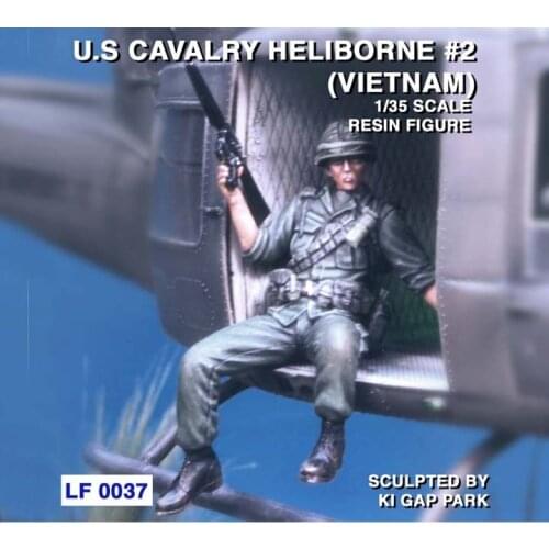 1/35 Resin Figure Model Kits US Cavalry Heliborne #2 Unassembled unpainted