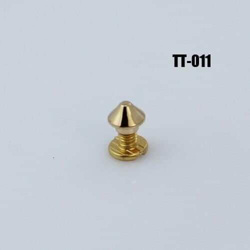 50pc SCREWBACK SPIKE TT- 011 leathercraft