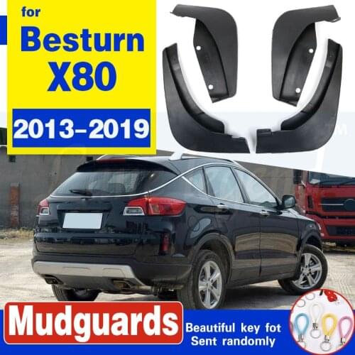 4PCS Mud Flaps For Besturn X80 2013 2014 2015 2016 2017 2018 Mudflaps MudFlap Splash Guards Fender Mudguards Front Rear