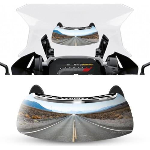For BMW R1200GS LC R1250GS F900R F850GS F800GS S1000XR G310GS Motorcycle 180 Degree Safety Rearview Mirror Give Full Rear View