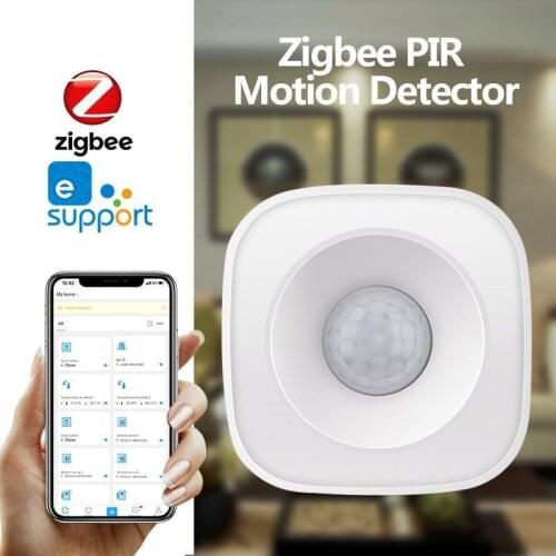 EWeLink ZigBee PIR Motion Sensor 120° Wireless Infrared Detector Security Burglar Alarm