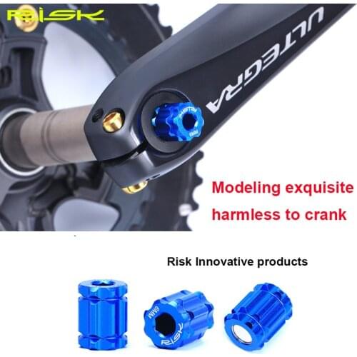 Bicycle Crank Remove & Install Tool for MTB Road Bike Crank Arm Aluminum Alloy Bicycle Tool for Shimano XT XTR R Series