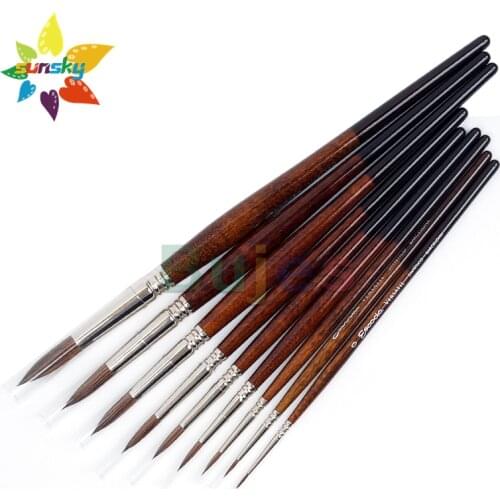 Original Spain ESCODA versatil 1540 Artificial mink hair Round head Watercolor Acrylic gouache painting brush Art supplies