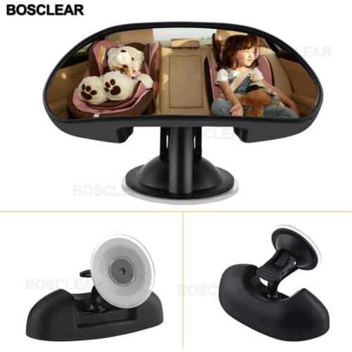 Adjustable Baby Car Mirror Car Back Seat Safety View Rear Ward Facing Car Interior Baby Kids Monitor Reverse Safety Seats Mirror