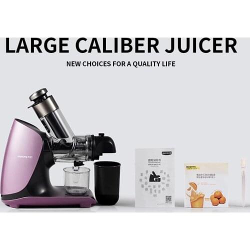 JYZ-E960 Large Caliber Juicer Original Juicer Multifunctional Household Automatic Fruit and Vegetable Juicing 220V