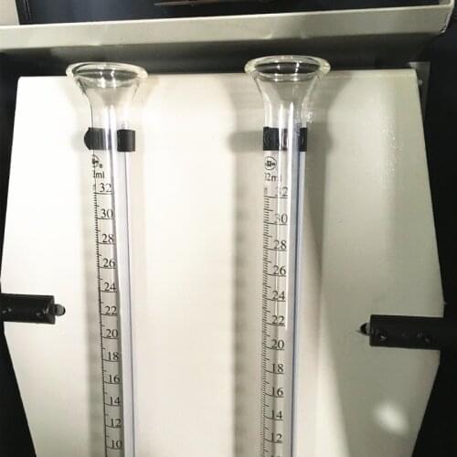 32ml glass measuring cylinder for diesel common rail test bench, diesel pump repair kits