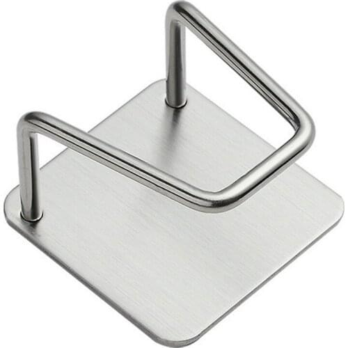 304 Stainless Steel Kitchen Storage Rack Sponge Rack Free Perforated Wall Hook Washing Cloth Sink Cover Storage Racks