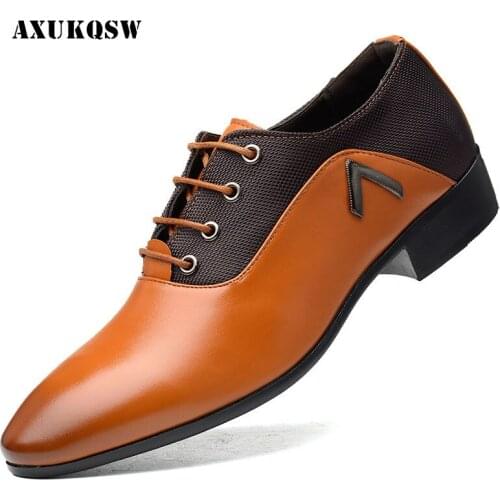 New spring fashion Oxford business mens shoes leather high quality soft casual breathable mens flat shoes dance shoes large si