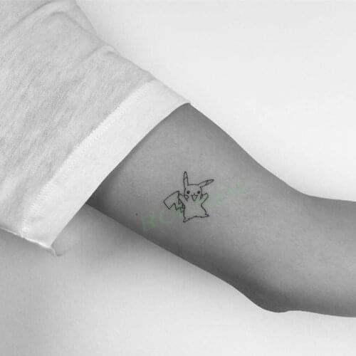 Waterproof Temporary Tattoo Sticker Cartoon Lovely Cat Design Flash Tatoo Fake Tatto Hand Leg Arm for Men Women Kids