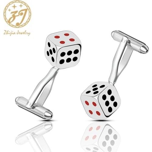 Zhijia High Quality French Gambling Scorpion Shirt Cufflinks For Man Gifts Accessories Unique Cufflinks
