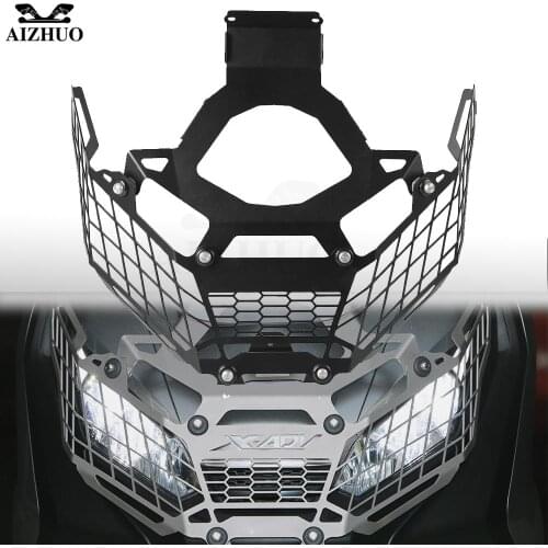 Motorcycle Accessories x adv 750 FOR HONDA XADV 750 X-ADV 750 2017-2020 Headlight Headlamp Grille Shield Guard Cover Protector