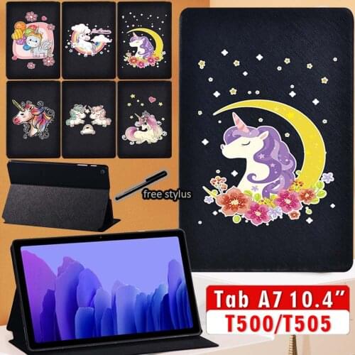 Cover for Samsung Galaxy Tab A7 10.4 Inch 2020 SM-T500 SM-T505 Cartoon Cute Tablet Case