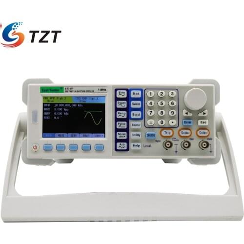 TZT ET3315/25/40/60 15/25/40/60MHz Two Channel DDS Function Generator Function Arbitrary DDS Signal Generator 200MSa/S
