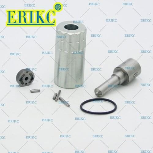 ERIKC 095000-6700 Diesel Fuel Injector Overhaul Repair Kits Nozzle Dlla155p965 Valve 31# Plate, O-ring for Toyota, Ssangyong