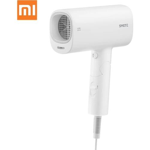 Original Xiaomi Mijia SMATE Electric Hair Dryer Travel Household Hairdryer Hairstyling Tools Blow Dryer Hot Cold 1600W Blower